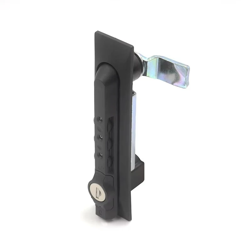 3-cifret kombinationslås med svinghåndtag